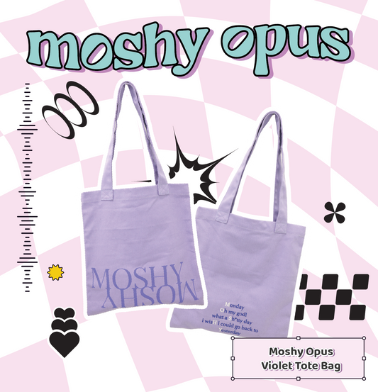 Moshy Opus Violet Tote Bag